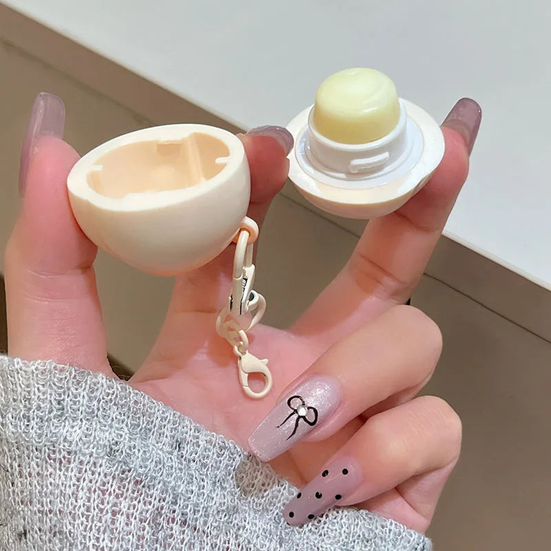 Peach & Strawberry Nut Moisturizing Lip Balm - Winter Defense Against Chapping & Cracking, Soothing Repair and Fine Line Reducti