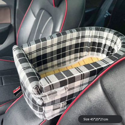 Car Pet Bed Cathouse Doghouse Central Control Nest Small Size Dogs Car Dog Safety Car Seat Cat Sitting Car Mats