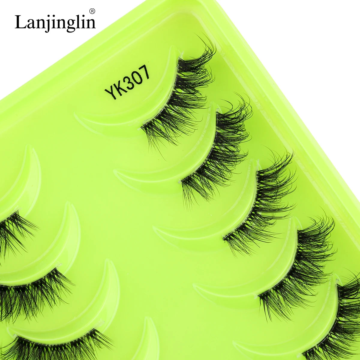 Half Eye Lashes 3/10 Pairs 3D Mink Lashes Natural/Dramatic Handmade Reusable False Eyelashes Extension Make up Tools Faux Cils
