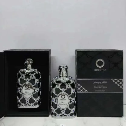 Royal Amber Rouge Oud Saffron 80ML Men Women Eau De Parfum  Neutral Rose Spray Perfume Fragrance