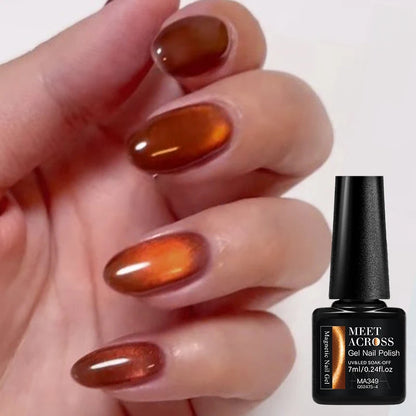 Cat Eye Gel Polish With Nail Magnet Tools Flexible Iron Wire For Creating Heart Shapes On Nails Nail Art nail supplies iman