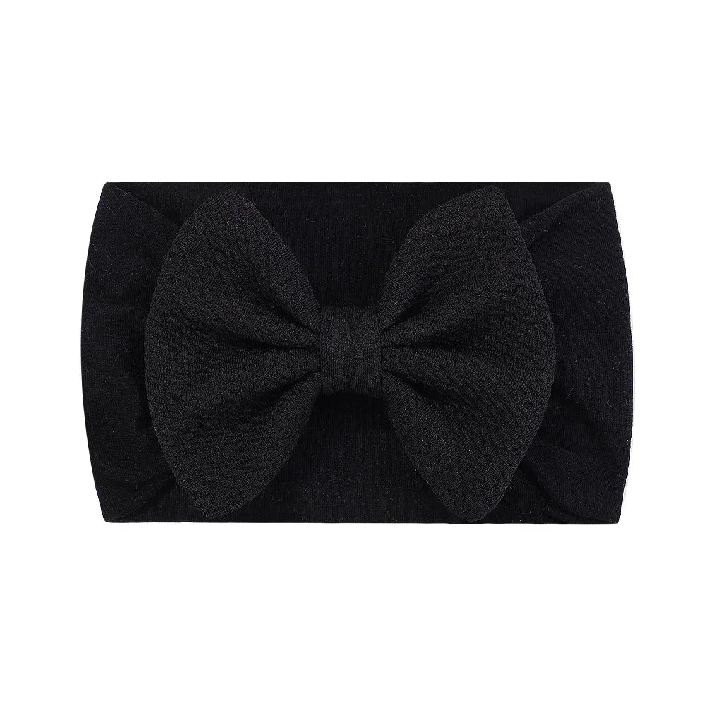 1Pc Headband Nylon Infants Toddlers Elastic Hair Band for Newborn Girl Princess Bowknot Cute Baby Hair Accessories Wholesale