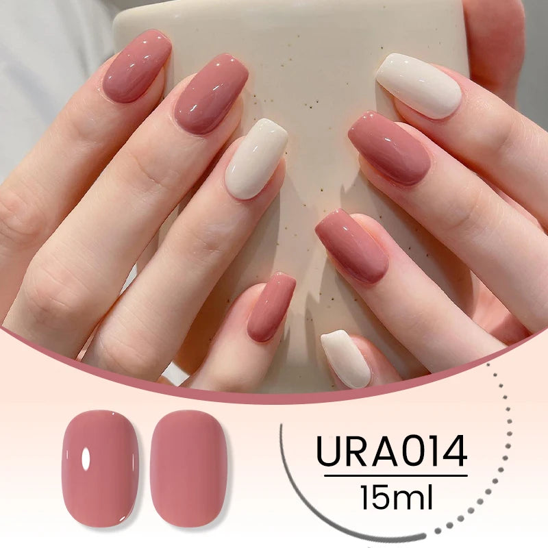 UR SUGAR 15ml Winter Brown Bright Color Gel Gel Varnishes All For Nails Soak Off UV LED Semi Permanent Nail Art Long Lasting Gel