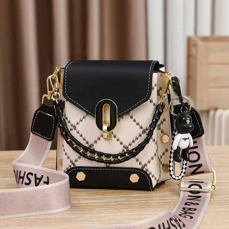 Mini Studded Decor Crossbody Bag,