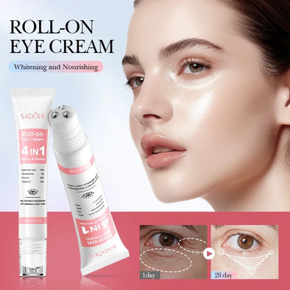 Eye Cream Instant Get Rid Of Puffy Eye Collagen Anti-wrinkle Fade Fine Lines Firm Skin Anti Dark Circle Brighten Eye Care New
