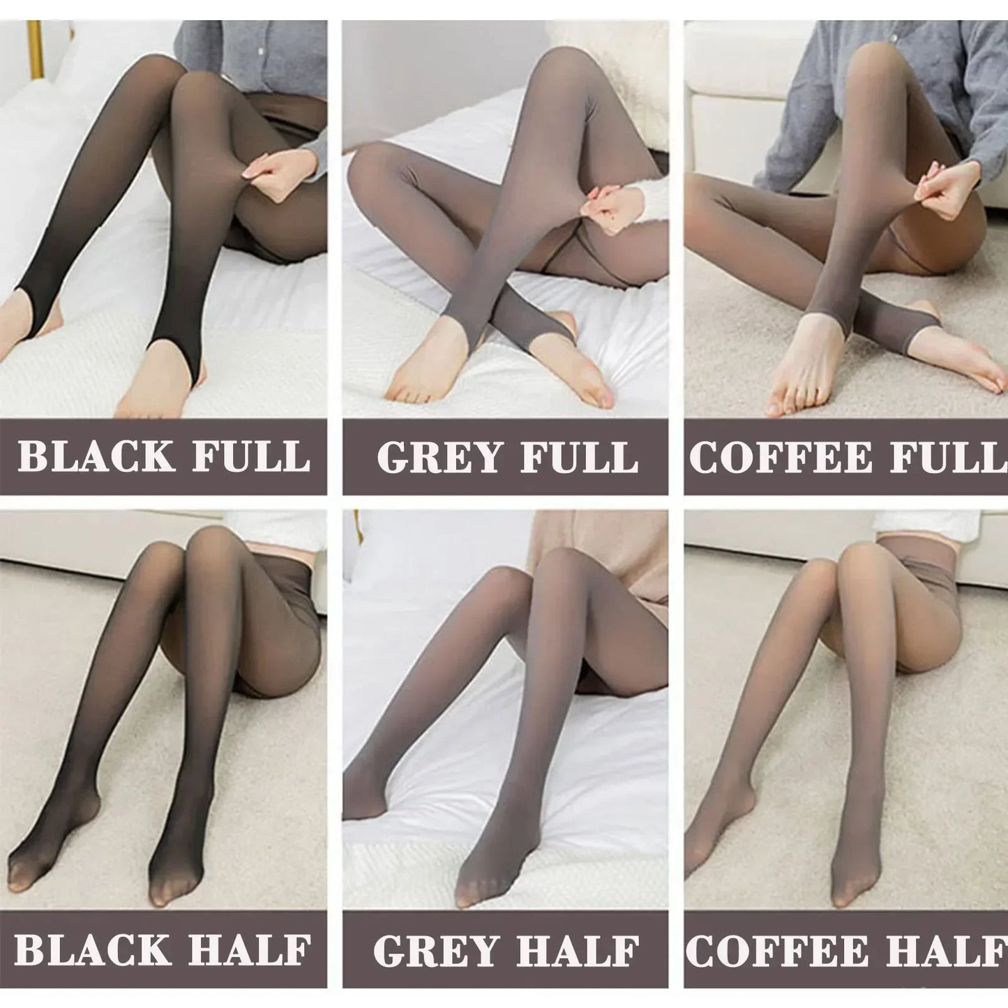 Thermal Stockings Woman Fleece Tights Sexy Slim Thicken Tights