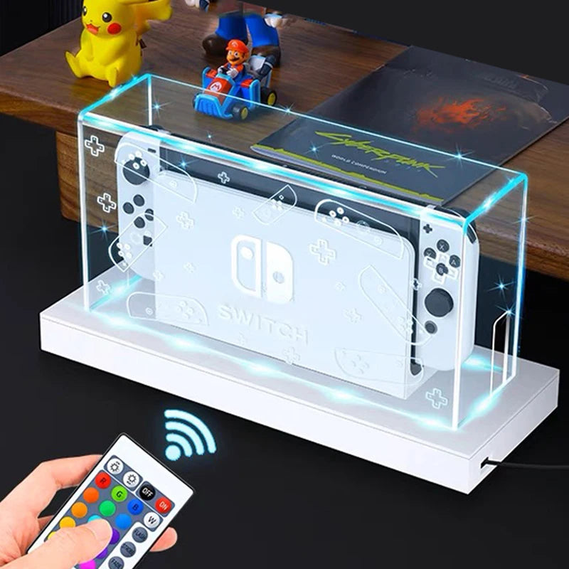 Clear Dust Cover for Nintendo Switch Oled Protection Games Accessories