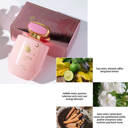 Bad Girl Fresh Floral Citrus Scent Elegant Vanilla Perfume,Light Fragrance,Long-Lasting Oriental Cuisine Notes Eau De Toilette