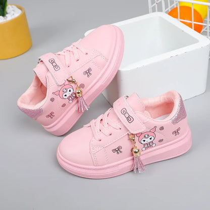 Sanrio Girls's Fashion Sneakers Kid's Anti-skid Casual Shoes Cartoon
