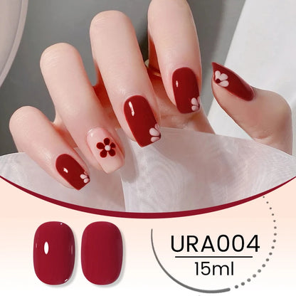 UR SUGAR 15ml Winter Brown Bright Color Gel Gel Varnishes All For Nails Soak Off UV LED Semi Permanent Nail Art Long Lasting Gel