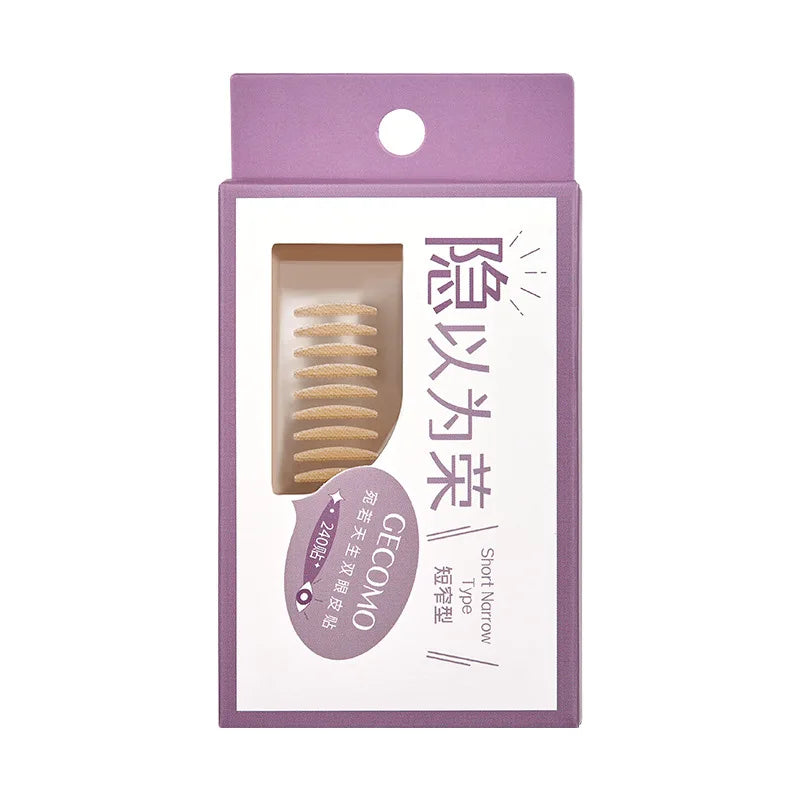 240 PCS Double Eyelid Stickers Natural Invisible And Long-lasting Shaping Big Eye Beauty Tapes For Single  Eyelid Person