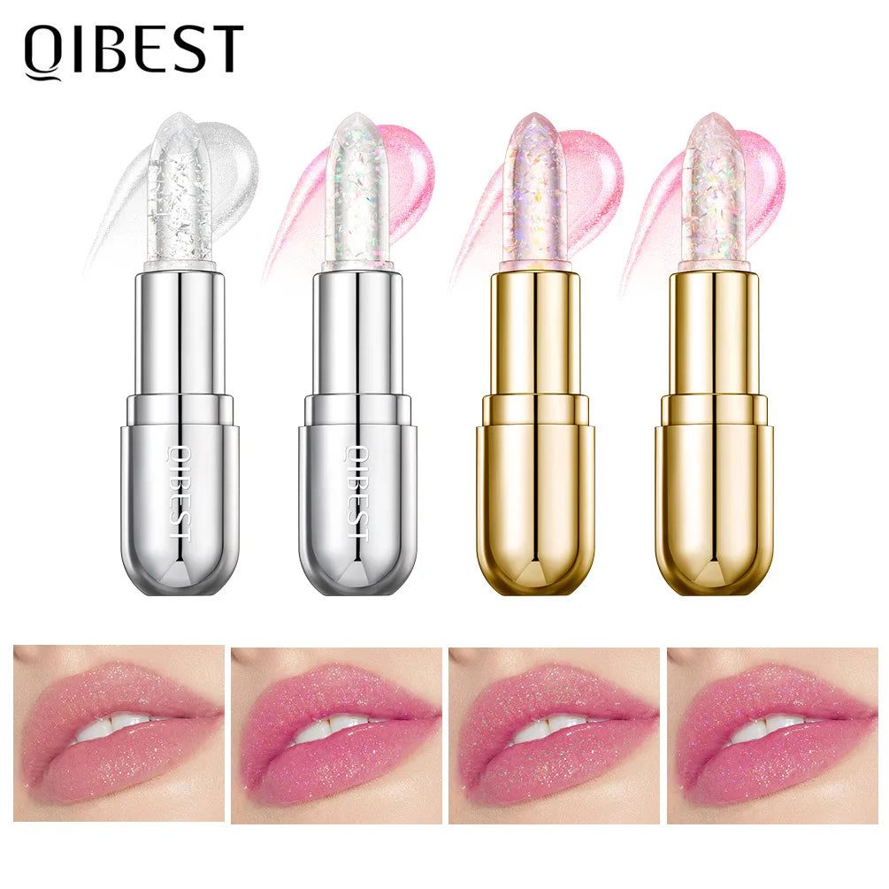 Jelly Lipstick Color Change With Temperature Lip Gloss Long Lasting Moisturizing Lip Balm Glitter Lipstick Cosmetics