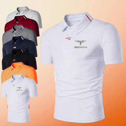 New Men's Short-sleeved Polo Shirt