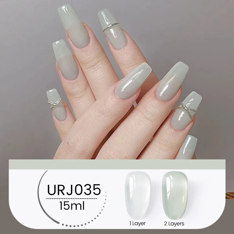 UR SUGAR 15ml Winter Brown Bright Color Gel Gel Varnishes All For Nails Soak Off UV LED Semi Permanent Nail Art Long Lasting Gel