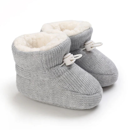 Winter Baby Shoes Boys Girls Cotton Soft Sole Snow Booties Thick Winter Warm Newborn Toddler Boots Shoes Frist Walking Shoes