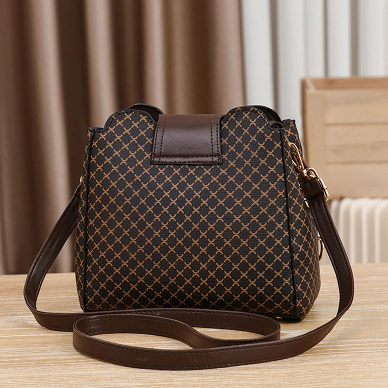 New Women Handbag Bag Luxury Design Bucket Shoulder Crossbody Bag