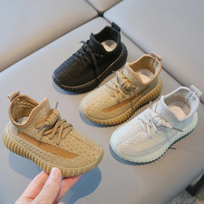 Tennis Children Rubber Bottom Non Slip Outdoor Mesh Breathable Sneakers