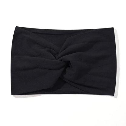 1Pc Soft Nylon Headscarf Astique Suitable for Newborn Baby Girl Flower Headband Elastic Hairband Turban Toddler Hair Accessories