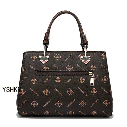 New Woman shoulder bag Large capacity Handbag for Women 2025 Crossbody bag pattern PU Portable bucket bag ladies messenger bags