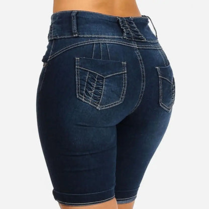 Fashion Women Denim Shorts Pants Summer Skinny Slim Fit