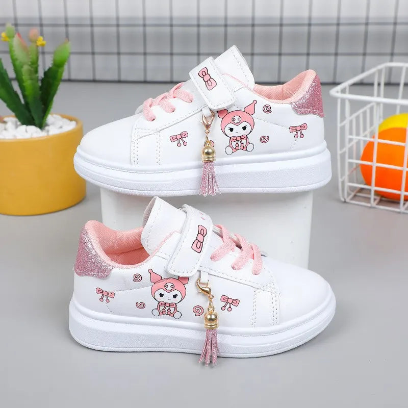 Sanrio Girls's Fashion Sneakers Kid's Anti-skid Casual Shoes Cartoon