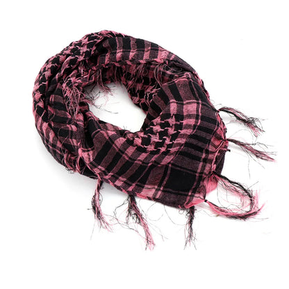 Summer Breathable Man Women Tactical Arab Scarf Fashion Outdoor Lightweight Hijab Scarf Spring Army Plaid Head Scarf Keep Warm