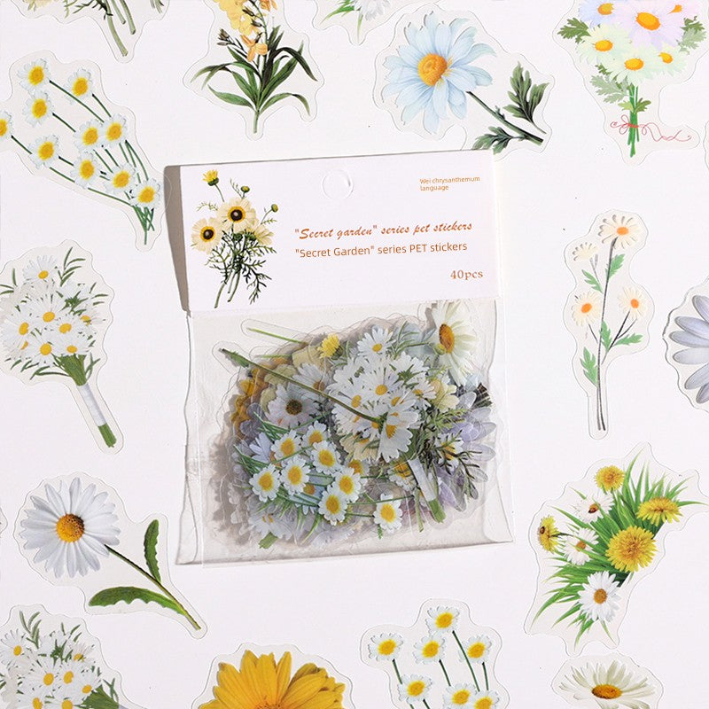 Cute Transparent Traceless Diary Pattern Cane Artsy