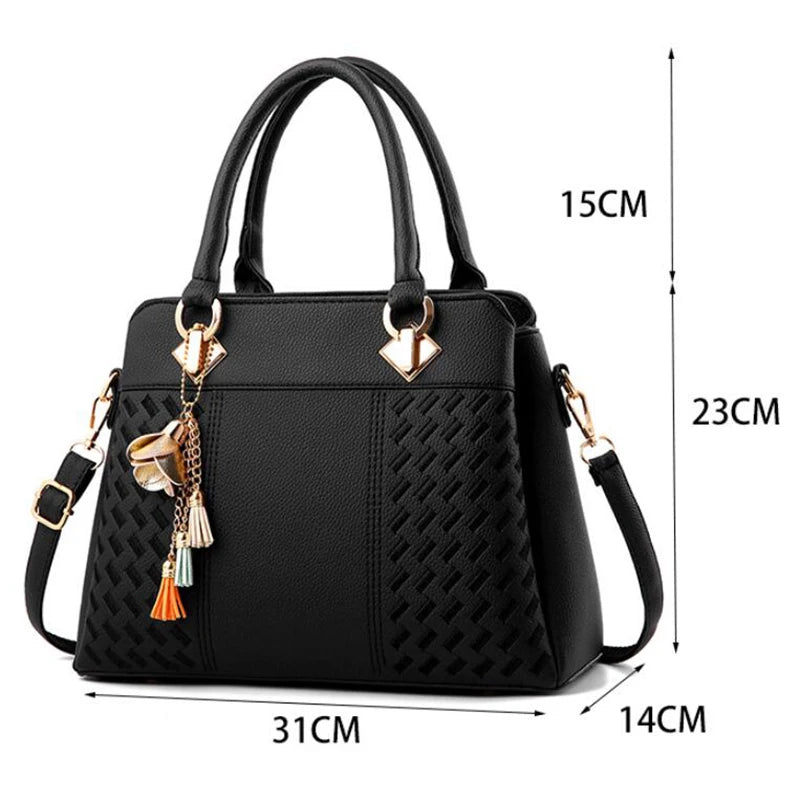 Gusure Luxury Handbag Crossbody Bag with tassel