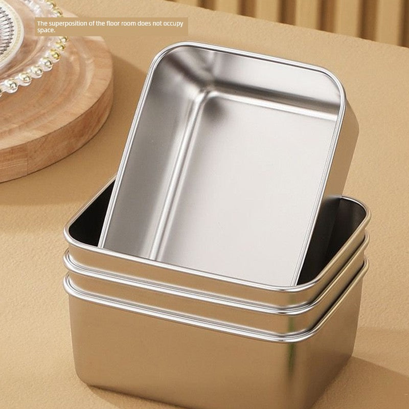 Luncheon Meat Box Stainless Steel Container with Lid Mold