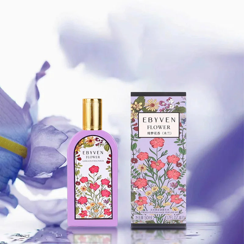 Oriental Gift Box Perfume Women Floral Scent Jasmine Gardenia Fragrance Fresh Cologne Long-Lasting Eau De Toilette Body Splash