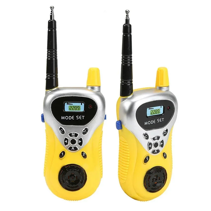 1 Pair 50M Walkie Talkies Mini Portable Handheld Two-Way Radio Toy