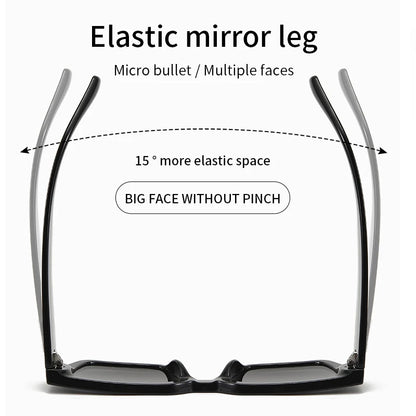 1 pair of square small frame printed fashion women's sunglasses sunglasses outdoor model posing glasses