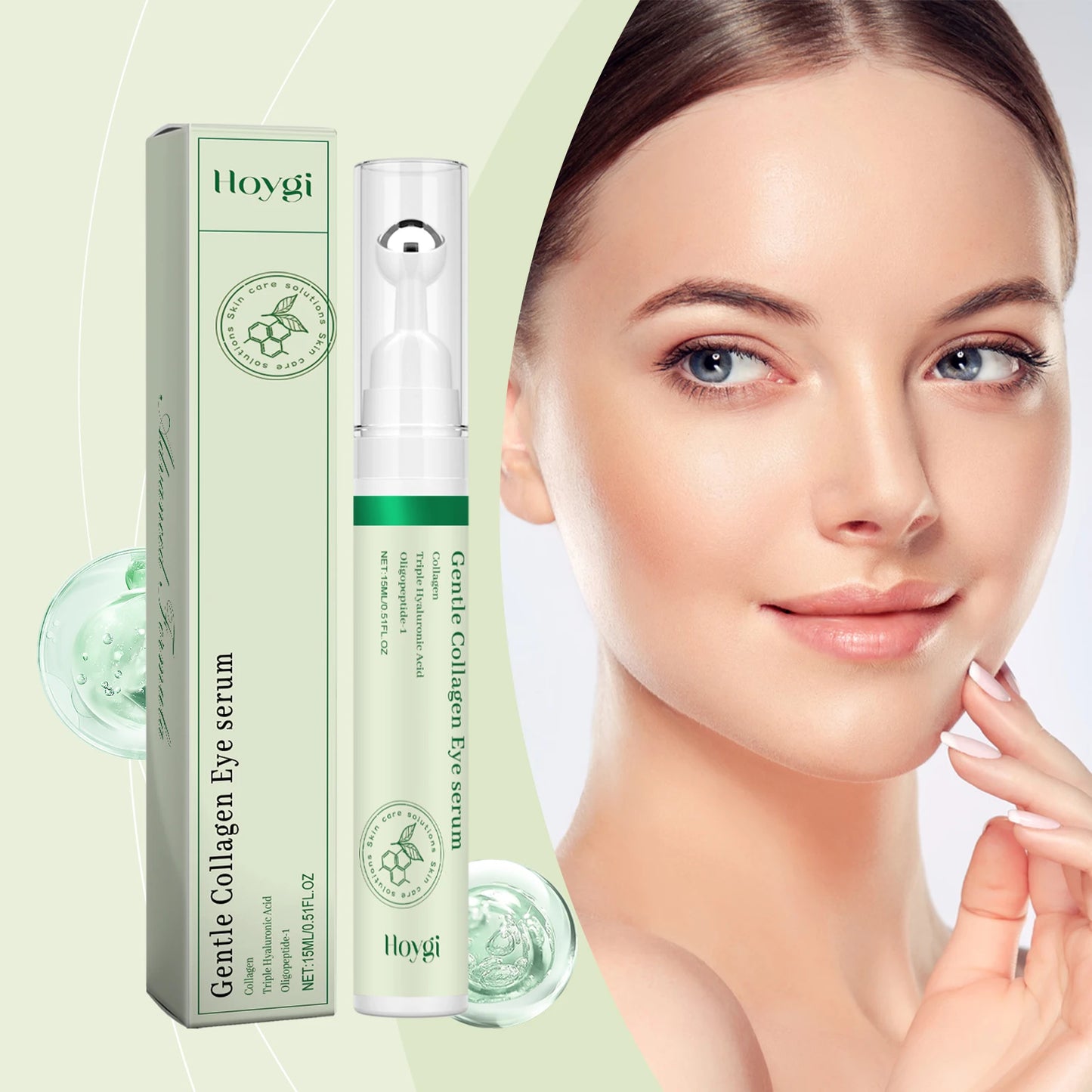 Collagen Eye Serum Cream Anti Dark Circles Eye Bags Eyes Puffy Repair