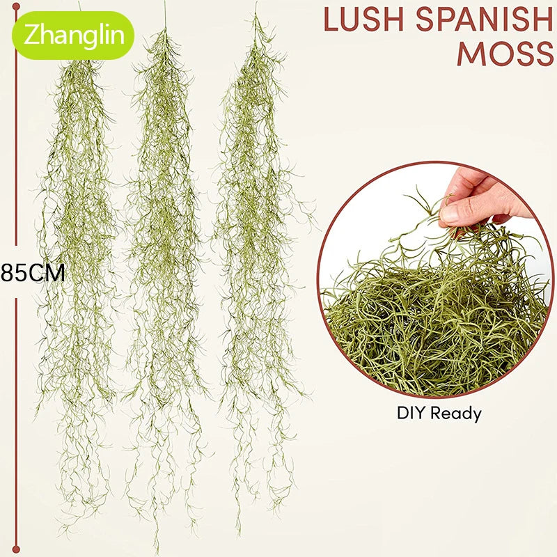 85 cm Green Artificial Plant Moss Ivy Fern Vine Home Garden Decoration