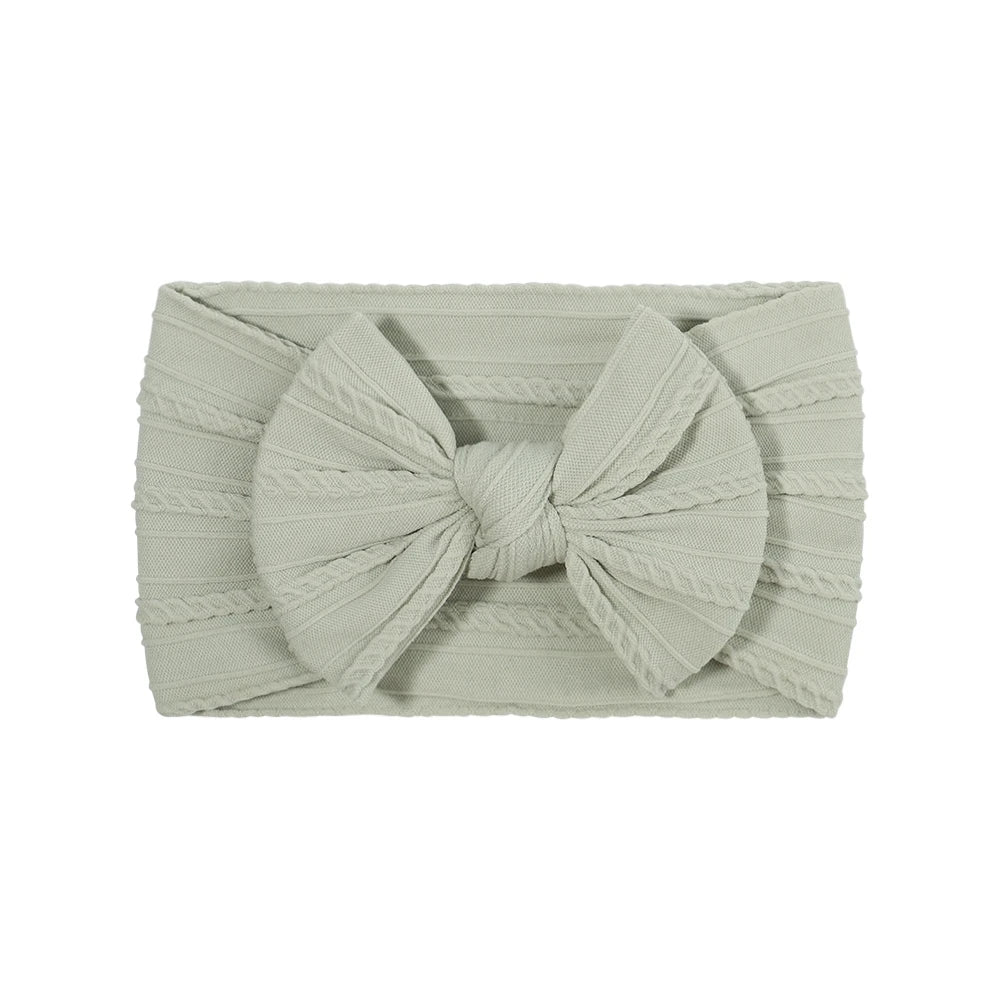 Big Flower Nylon Girl Hairband Elastic Soft Baby Headband For Children Turban Headwear For Newborn Baby Kids Hair Accessories