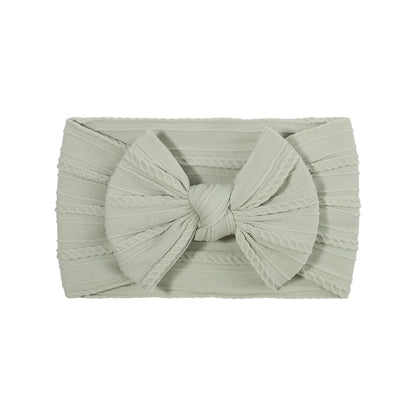 Big Flower Nylon Girl Hairband Elastic Soft Baby Headband For Children Turban Headwear For Newborn Baby Kids Hair Accessories