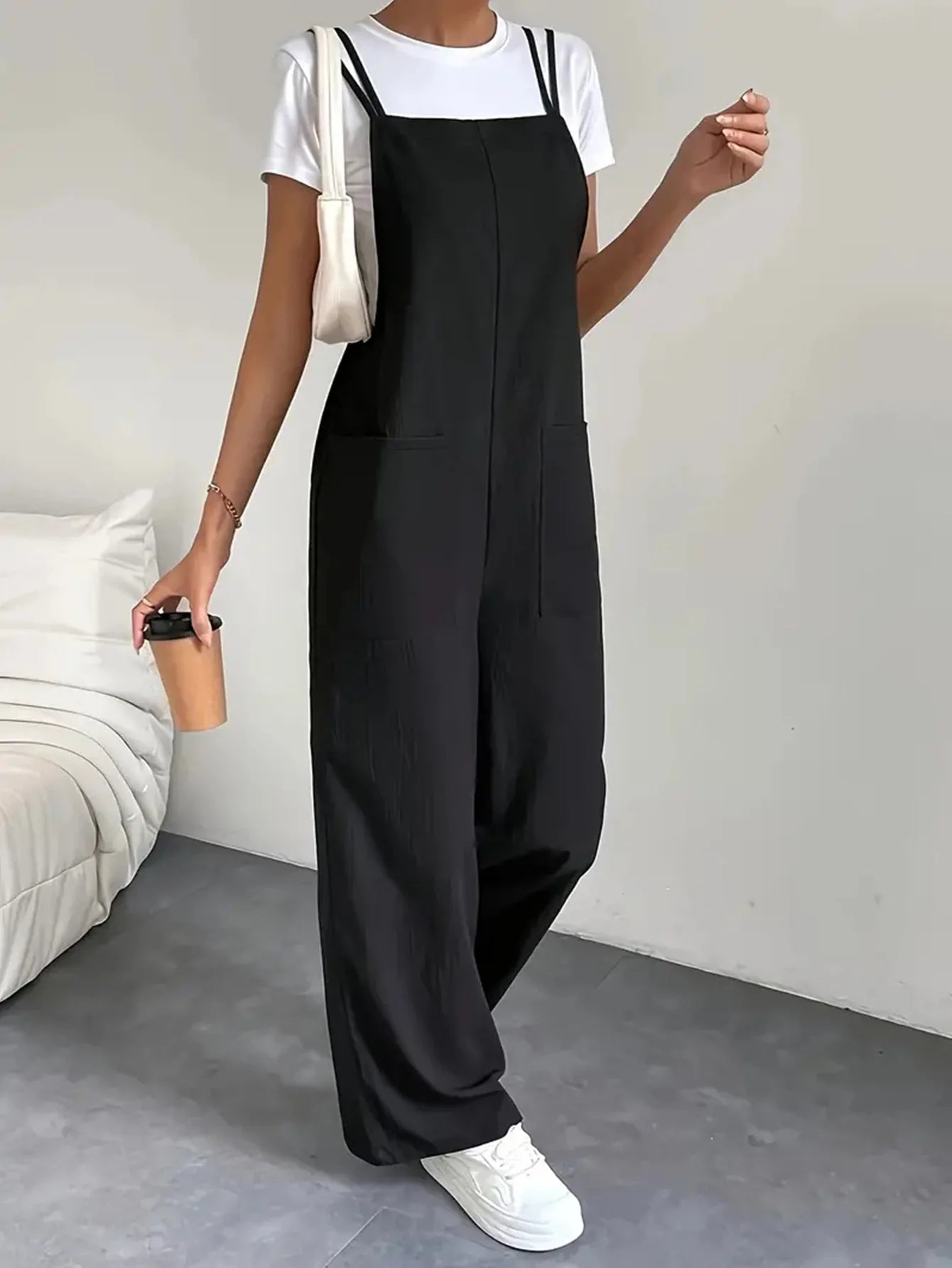 Fashionable temperament, casual camisole jumpsuit