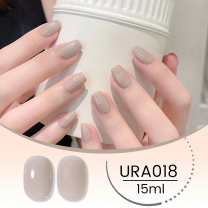 UR SUGAR 15ml Winter Brown Bright Color Gel Gel Varnishes All For Nails Soak Off UV LED Semi Permanent Nail Art Long Lasting Gel