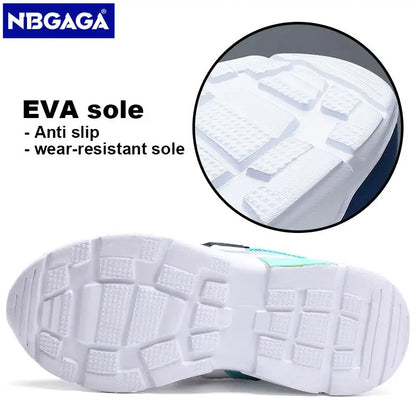 Children Casual Sneaker Air Mesh Kids Hook&Loop