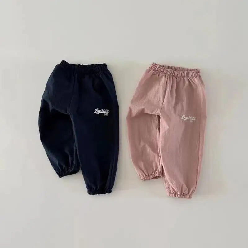 Autumn Loose Trousers Casual Pants Loose Toddler Girl Sports Pants Kids