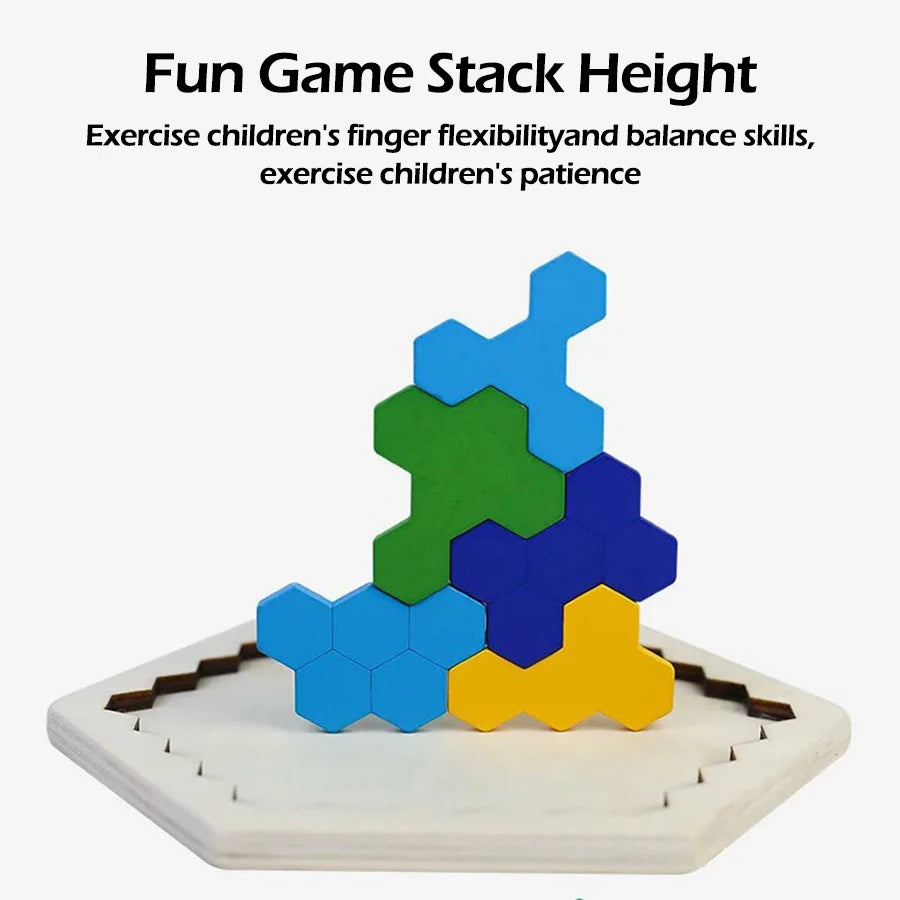 1pcs Wooden Puzzles Educational Toys For Children Kids Preschool