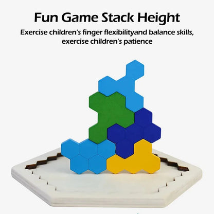 1pcs Wooden Puzzles Educational Toys For Children Kids Preschool