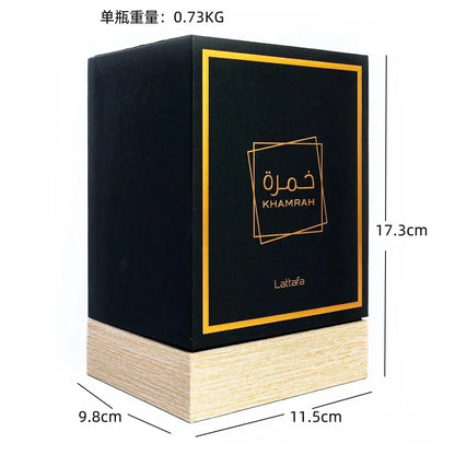 100ml Original Khamrah Qahwa Men's Cologne High Quality Arabian Women's Perfume Long-lasting