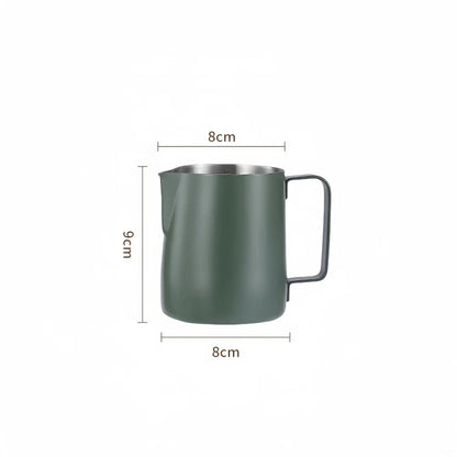 350/600ML Coffee Milk Frothing Pitcher Jug 304 Stainless Steel Precise Scale High Quality Latte