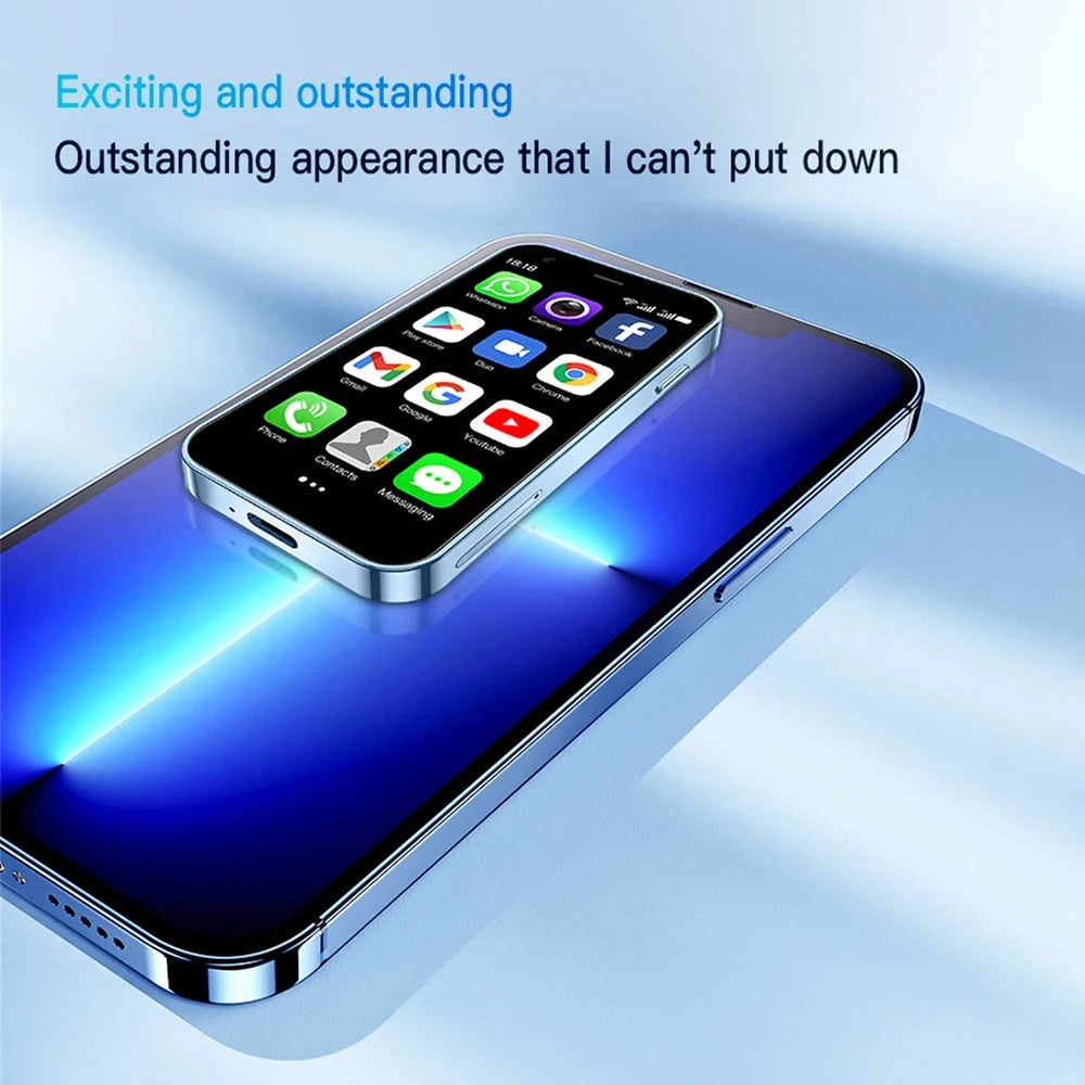 SOYES XS15 Smart Phone Mini Phone Android8.1  3.0 Inch Display 2GB RAM 16GB ROM Dual SIM Standby Play Store 3G Little PhoneSOYES
