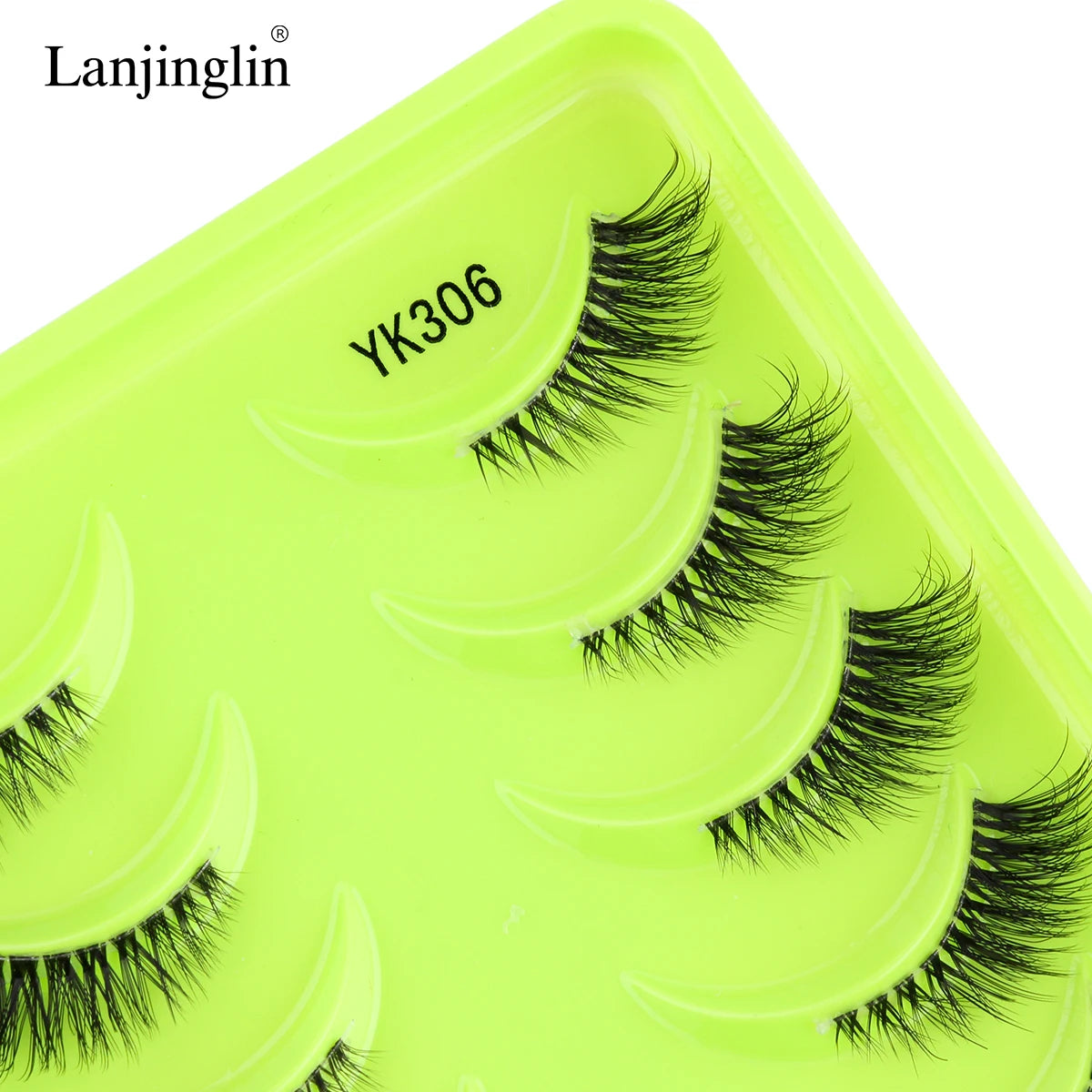Half Eye Lashes 3/10 Pairs 3D Mink Lashes Natural/Dramatic Handmade Reusable False Eyelashes Extension Make up Tools Faux Cils