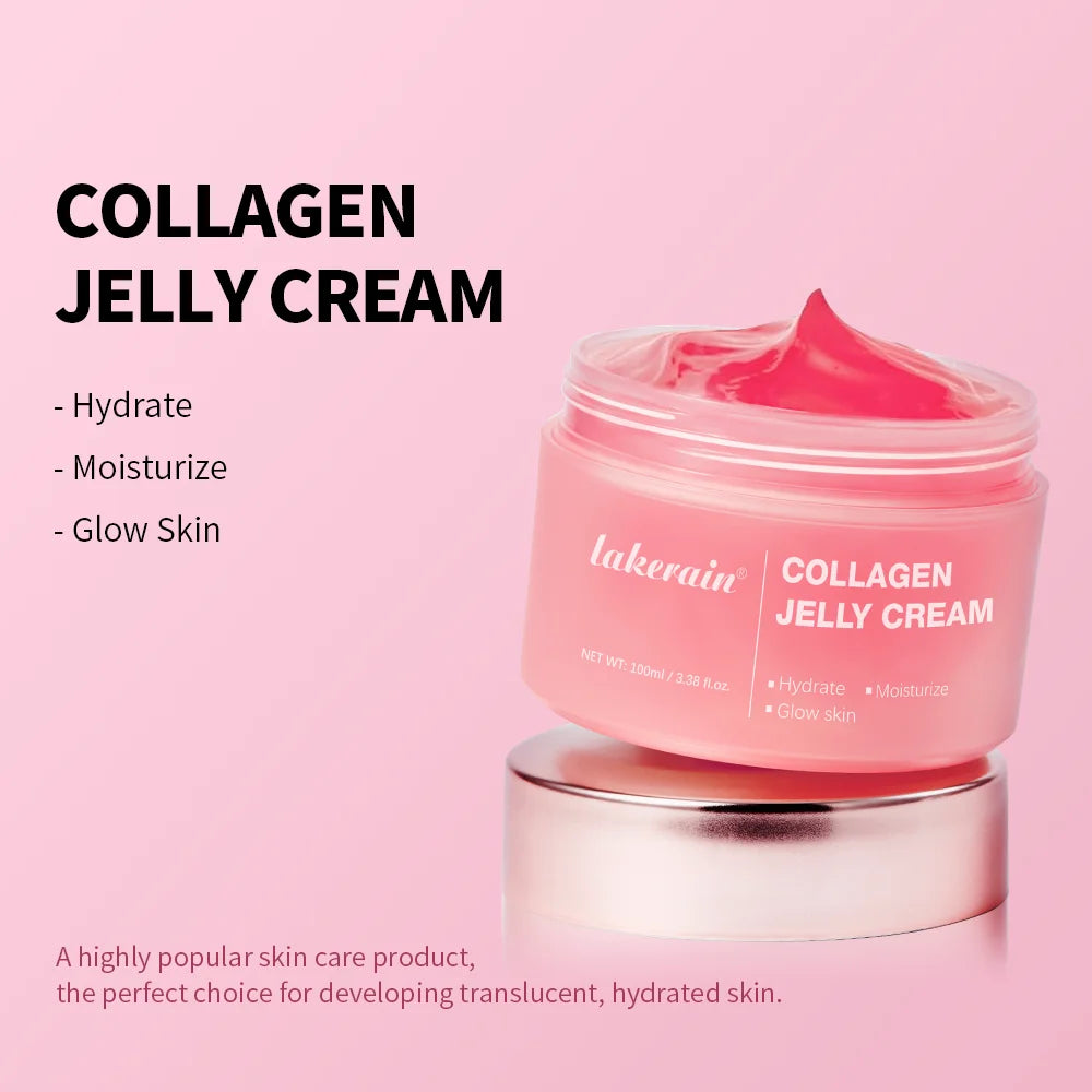 Medicube Collagen Jelly Cream Enhances Skin Barrier Moisture 24-hour Facial Shine
