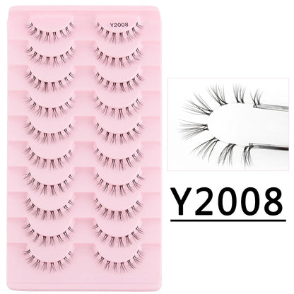 3/10 Pairs 3D Mink Eyelash Natural False Eyelashes Makeup Fake Eye Lashes Faux Cilios Make Up Beauty Tools Wholesale Lashes Cils