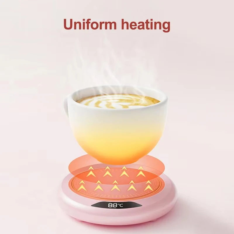 Heating Coaster USB Home Heating Coaster 3-speed Adjustment Heating 55 Degrees Constant Temperature