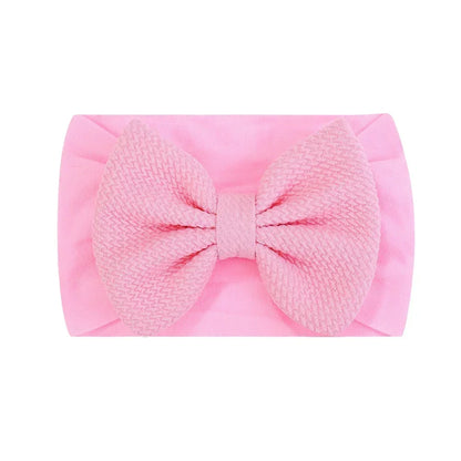 1Pc Headband Nylon Infants Toddlers Elastic Hair Band for Newborn Girl Princess Bowknot Cute Baby Hair Accessories Wholesale